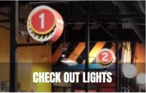 DandP checkout lights