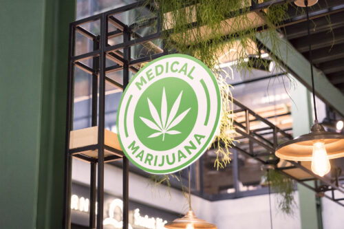 Medical Marijuana Directional Signage