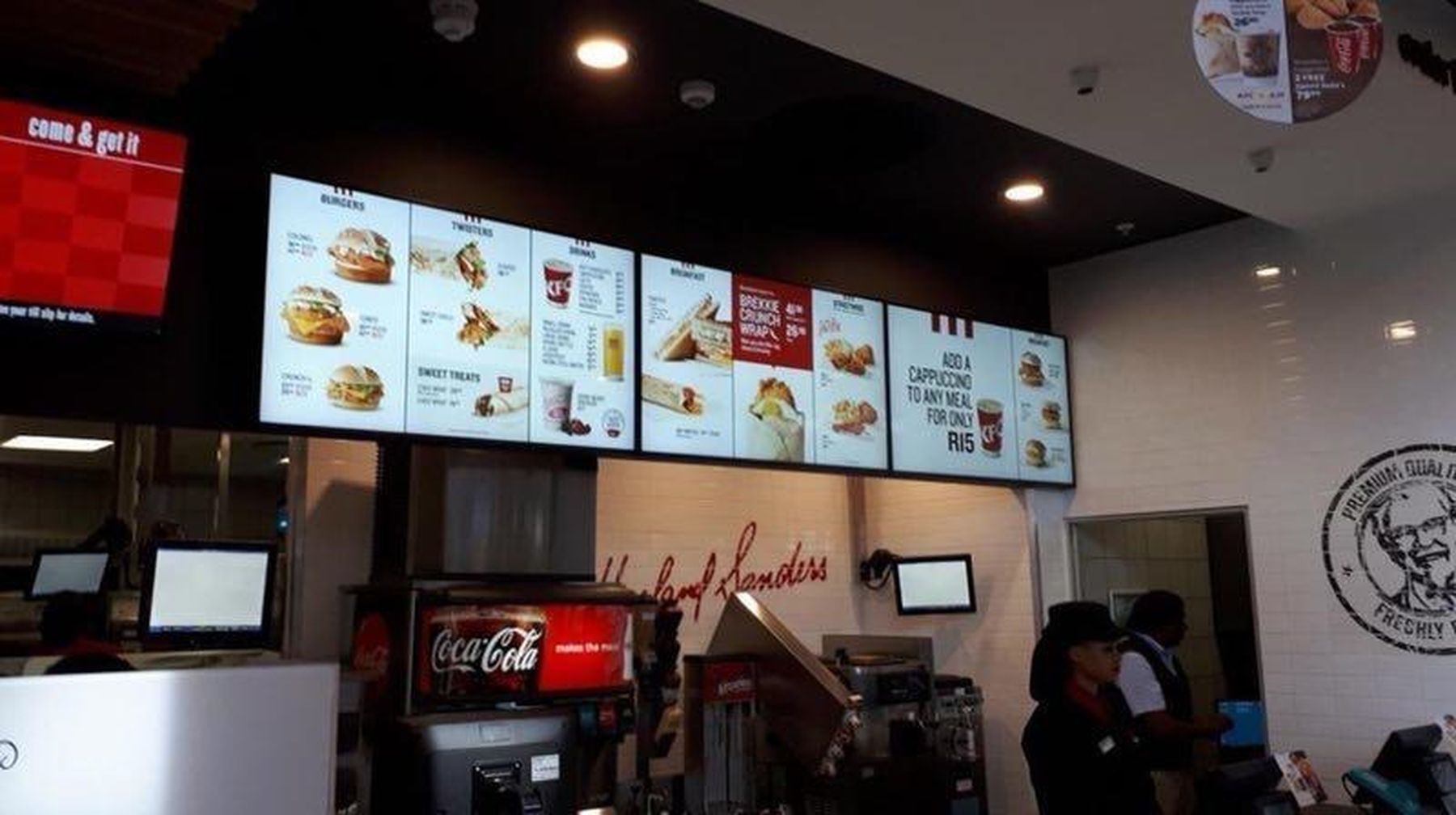digital menu boards for restaurants